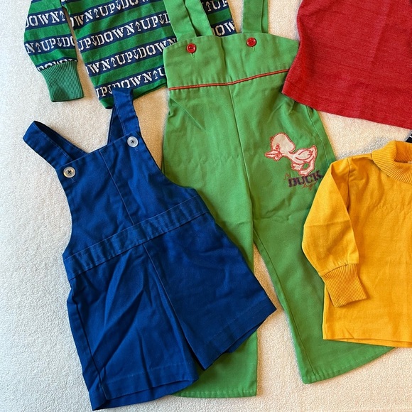 Vintage toddler clothing bundle, 80s 70s. Sizes from 18 months to 3T - Picture 2 of 9